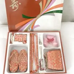 【匿名配送】七五三 花柄 和小物セット 未使用　行事