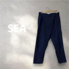 【希少】SEA ラップパンツ 岡山デニム シンチバック テーパード 日本製のサムネイル