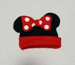 ミニーマウス 耳付き帽子 50cm