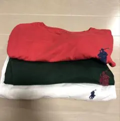 Polo Ralph Lauren Tシャツ 3色セット S