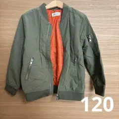H＆M ミリタリー風ジャケット MA1 ジャンパー アウター 上着 120