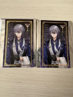 アニカフェにじさんじ 箔押しカクテルカード 小柳ロウ