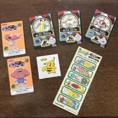 ポケモンシール　セット　平成レトロ　ピカチュウ