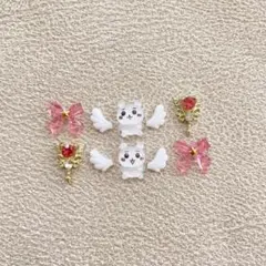 【新品未使用】ちいかわ まじかるちいかわ モチーフ ネイルパーツ ハート12P