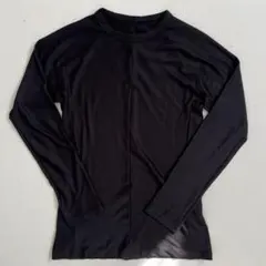 UNIQLOアレキサンダーワンリブクルーT ヒートテック 黒