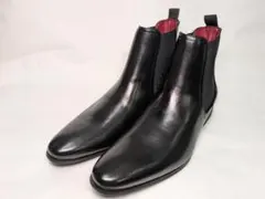 7cm UP シークレット サイドゴア ブーツ ブラック