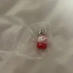 サンリオキャラクターズ　いちごめじるしアクセサリー　マイメロディ