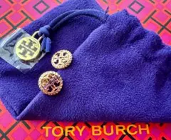 【新品・未使用】TORY BURCH ローズゴールド スタッドピアスのサムネイル