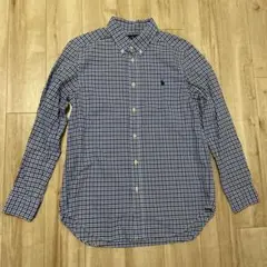 RALPH LAUREN ラルフローレン チェックシャツ 刺繍 レディースS