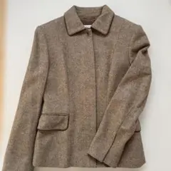 SCAPA ブラウン テーラードジャケット3