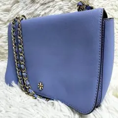【美品】トリーバーチ チェーン ショルダーバッグ 2way フラップ レザー