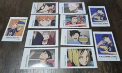 ハイキュー　キャラポトレ　孤爪研磨　月島蛍　黒尾　他