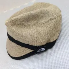 THE NORTH FACE ベージュ ブラック ハイクキャップ　KL キッズ用