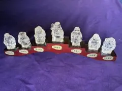天然水晶七福神 手彫り水晶七福神水晶NO25-1494 - メルカリ
