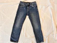 GAP 星刺繍 キッズ　デニムパンツ