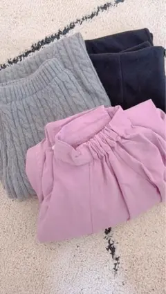 まとめ売り　冬用　スカート３点