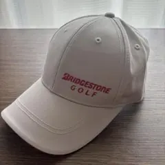 BRIDGESTONE ブリヂストン　ゴルフキャップ ベージュのサムネイル