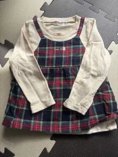 ミキハウス ホットビスケッツ トレーナー 100 (シミあり)