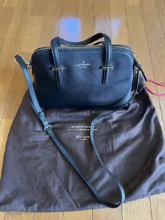 kate spade 黒 ショルダーバッグ