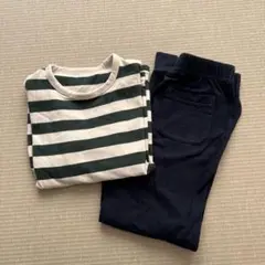 ユニクロ　ウルトラストレッチセット　長袖パジャマ　130