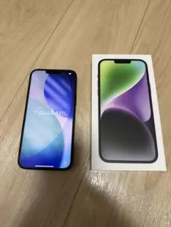 【iPhone 14 Plus 256GB ミッドナイト】美品