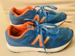 New Balance 570 キッズシューズ 青/オレンジ