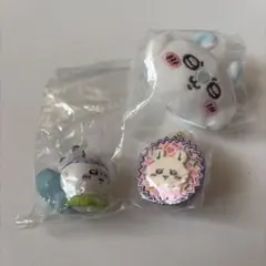 モモンガ 古本屋 チャーム 2個セット ちいかわ 映画 特典 めじるし