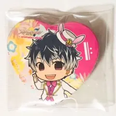 アイナナ★Re:vale【百】アニカフェ★ハート缶バッジ