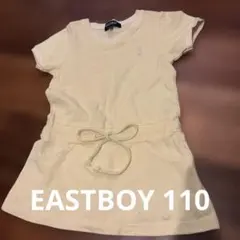 EASTBOY イーストボーイ ワンピース 110 黄色 半袖のサムネイル