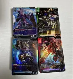 ガンダムカードゲーム スタートデッキ ボーナスパックあり 4種セット