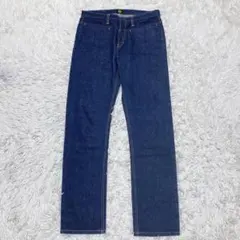 BIG JOHN JEANS レディース デニムパンツ L コットン 牛革 綿のサムネイル