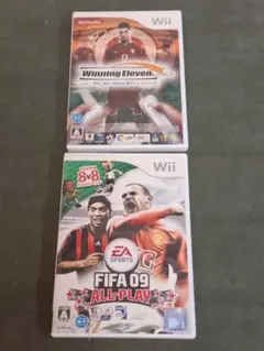 Wii　Winning Eleven 2008　&　FIFA 09 A