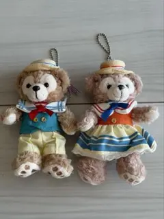 ダッフィー＆シェリーメイぬいぐるみセット