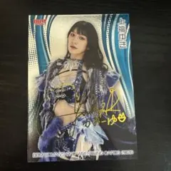 上福ゆき BBM 2025 女子プロレス カード 金箔サイン - メルカリ