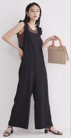 フリルショルダーサロペットのサムネイル
