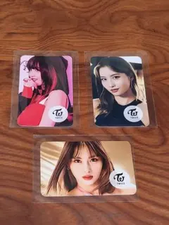 TWICE タレントカード 3枚セット