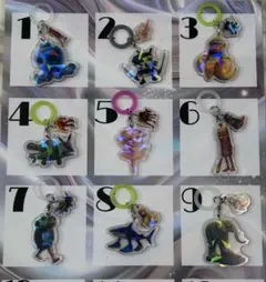 トゥントゥンサフール めじるしチャーム アンブレラマーカー 目印