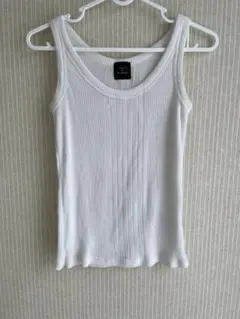 Tendance par Ray BEAMS リブタンクトップ ホワイトのサムネイル