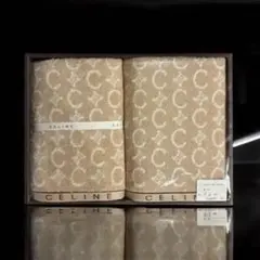 CELINE フラットシーツセット ホワイト・ベージュ - メルカリ