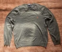 オレンジ ニット