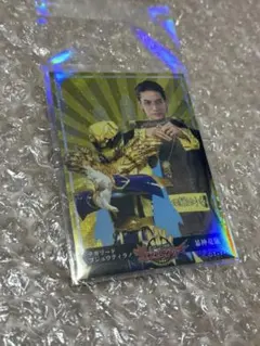 ゴジュウジャー　HMV パリピキャラメル　メンコ風トレーディングカード　暴神竜儀