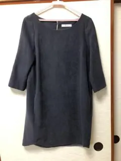 定価23000 ドゥドゥ スエード ワンピース 顔合わせ 服 デートのサムネイル