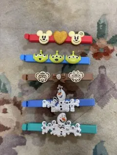 【中古】ディズニーリゾート お土産 クリップ