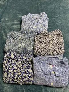 ユニクロ×リバティ UNIQLO LIBERTY リネン長袖シャツ コラボ