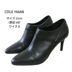 COLE HAANコールハーン リゼッタ本革サイドジップ シュウティー ブラック