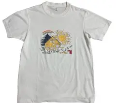 ぷ*ー様 mont-bell イラスト付き Tシャツ ホワイト