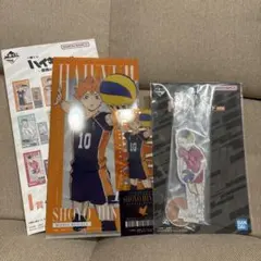 ハイキュー!! 一番くじ 日向翔陽I賞＆孤爪研磨F賞セット