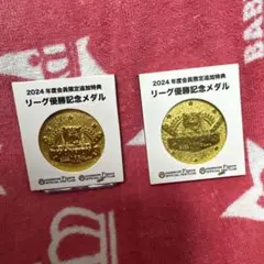 阪神タイガース 2024年リーグ優勝記念メダル 2枚セット