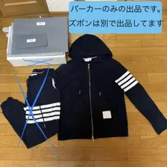 THOM BROWNE レディース半袖パーカー グレー新品同様 - メルカリ