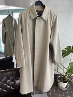 極美品 70s-80s Burberrys 英国製 ステンカラーコート 1枚袖